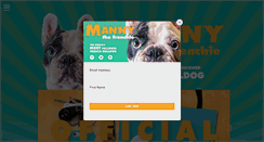 Desktop Screenshot of mannythefrenchie.com